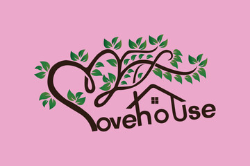 Love House Love Real Estate Tree House