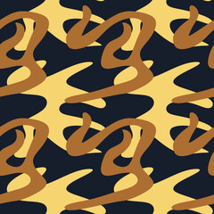 Modern colorful trendy abstract pattern. Stylish collage. Trendy vector template for design.