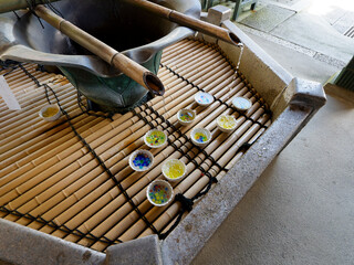 総本山長谷寺の手水舎