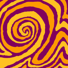 Abstract background with rough swirl line pattern