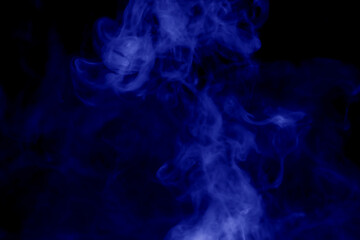 blue smoke background
