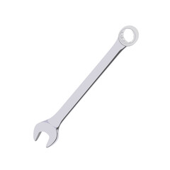 Wrench tool vector illustration. Wrench on white background