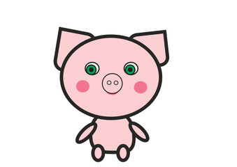 Барсенок, детский принт.