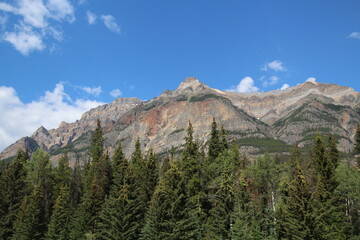 Grand Mountains, Jasper National Park, Alberta