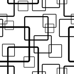 seamless pattern with abstract geometric shapes	