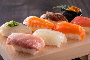日本の料理、お寿司