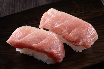 お寿司~鮪の大トロ