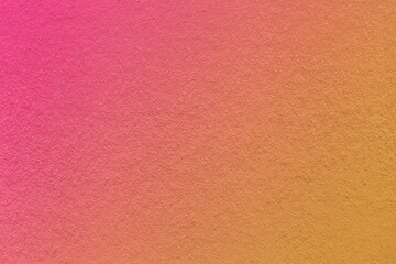 Texture of old purple and orange paper background, with holographic gradient, macro. Structure of craft lilac cardboard