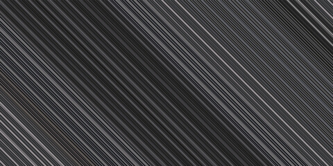 Obraz premium Dark black geometric grid diagonal lines background. Modern dark abstract vector texture
