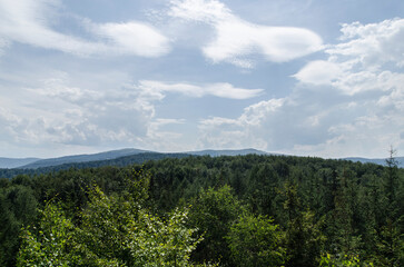 Bieszczady panorama 