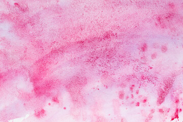 Obraz premium pale pink painted watercolor background texture
