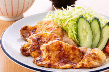 豚肉の生姜焼き