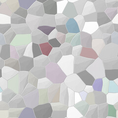 Seamless pattern stone wall, 3d illustration
