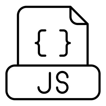 Javascript File Line Icon