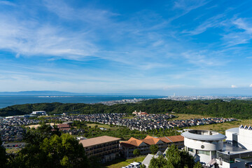 阪南スカイタウン展望緑地からの眺望