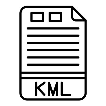 KML Line Icon