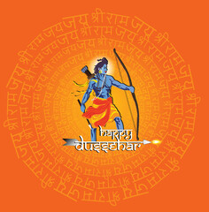 happy Dussehra. Ravan Dussehra is a major Hindu festival celebrated at the end of Navratri