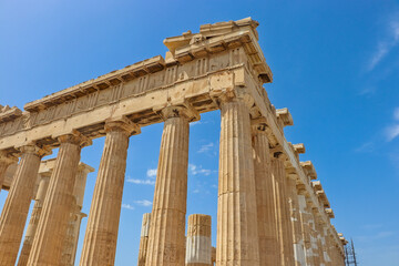 Fototapeta premium Detal from the acropolis in Athens, Greece