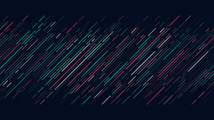 Abstract colorful lines background illustration