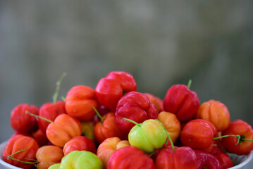  Acerola cherries
