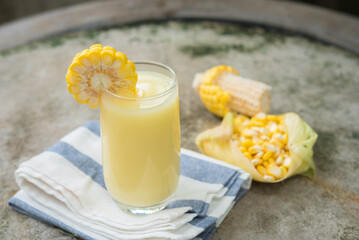 Sweet corn juice