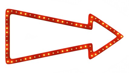 Frame and gold light polygon style on white background. 3d rendering