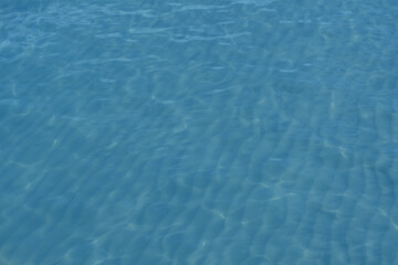 Beautiful sea water surface with ripples as background