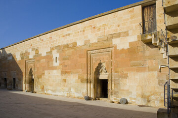 Patio of the oldest caravanserai 