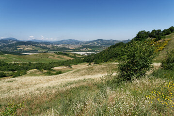 Fototapeta na wymiar Italien - Emilia-Romagna - Piantonia - Umland