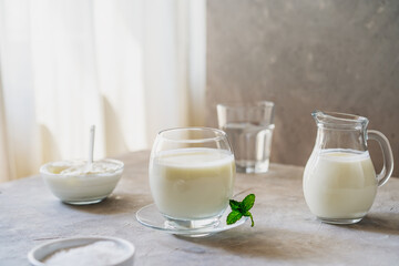 Ayran is a popular refreshing Middle Eastern beverage made with yogurt, water and salt