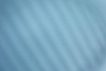 Abstract  shadows on blue color background.