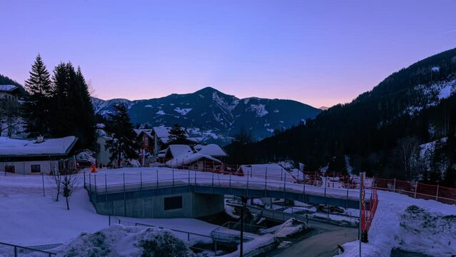 Sunrise Ochsenkopf from Schmitten - Zell am See