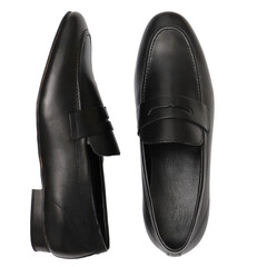 Pair of Mens Office Formal Shoes Black Loafers