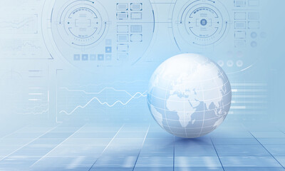 Global communication and technology Image