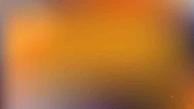 Animation of orange to black gradient background with copy space