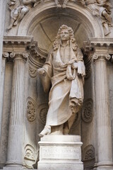 Fototapeta premium Venice Building old architecture streets italy lamp san marco important buildings Church small allies window gate arch 