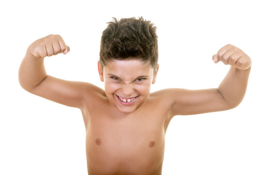 Dangerous Biseps of a Little Boy