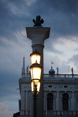 Fototapeta na wymiar San Marco Venice low light high resolution