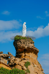 the Rocher de la Vierge, in Biarritz, France