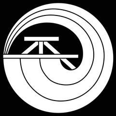 家紋です。帆の丸といいます。