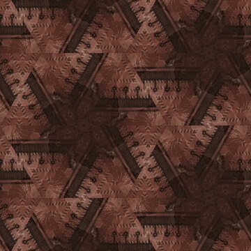 Luxury mixed motifs design for decoupage paper, wrapper, floor carpet and textile fabric printing. Abstract curly line pattern background for interior wall, ceramic tiles, area rugs printing