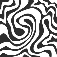 Abstract background with wavy lines pattern