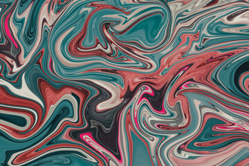 Colorful liquid background, colorful abstract background, marble effect and liquid background
