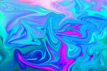 Colorful liquid background, colorful abstract background, marble effect and liquid background