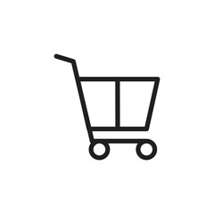 trolley icon minimalist line art 