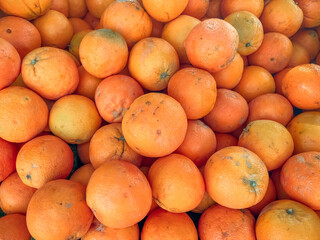 Close-up of fresh oranges, a healthy eating concept