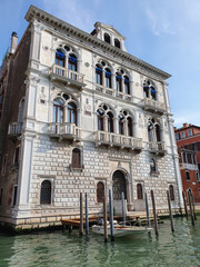 Fototapeta premium Vista della città di Venezia e della sua Laguna