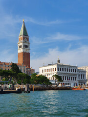 Fototapeta premium Vista della città di Venezia e della sua Laguna