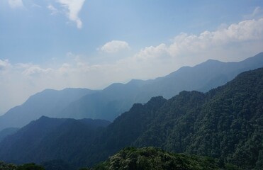 landscape with clouds