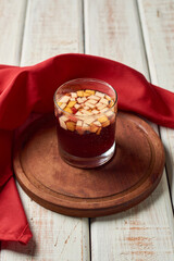 Clericot or Sangria a delicious cocktail to be refreshed. Made with Red wine